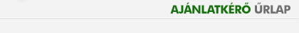 Ajánlatkérés